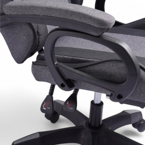 Fotel gamingowy obrotowy LevelUp z podnóżkiem i poduszką masującą KO29SZ Fotel gamingowy obrotowy LevelUp z podnóżkiem i poduszką masującą KO29SZ