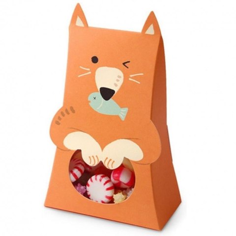 Pudełko PREZENTOWE ozdobne w kształcie Niedźwiadka 1 szt. 10x5x16,5cm OPO42POM Pudełko PREZENTOWE ozdobne w kształcie Niedźwiadka 1 szt. 10x5x16,5cm OPO42POM