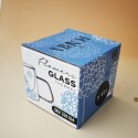 Szklanka termiczna z kwiatami w środku 180 ml 1szt SZK154