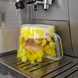 Szklanka termiczna z kwiatami w środku 180 ml 1szt SZK155