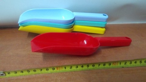 Szufelka łopatka plastikowa 10szt. Szufelka łopatka plastikowa 10szt.
