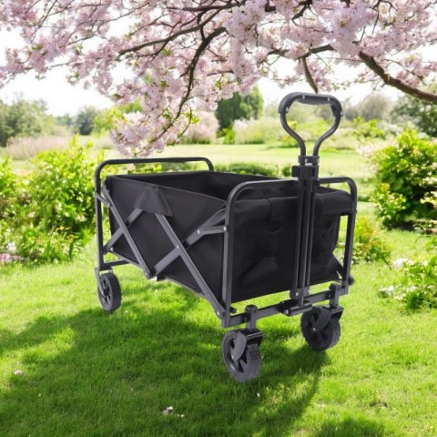 Wózek transportowy składany, metalowy, przyczepka ogrodowa 72x47x68-87cm AR07CZ Wózek transportowy składany, metalowy, przyczepka ogrodowa 72x47x68-87cm AR07CZ