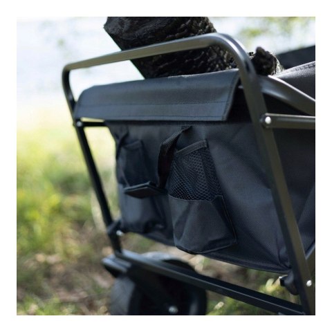 Wózek transportowy składany, metalowy, przyczepka ogrodowa 72x47x68-87cm AR07CZ Wózek transportowy składany, metalowy, przyczepka ogrodowa 72x47x68-87cm AR07CZ