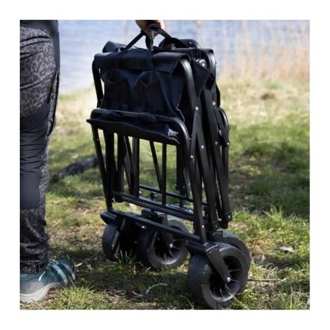 Wózek transportowy składany, metalowy, przyczepka ogrodowa 72x47x68-87cm AR07CZ Wózek transportowy składany, metalowy, przyczepka ogrodowa 72x47x68-87cm AR07CZ