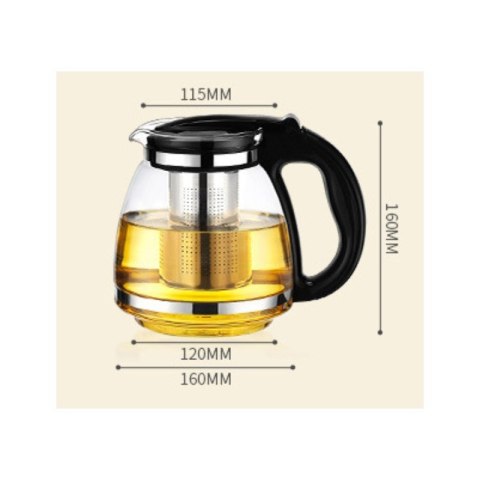 Żaroodporny dzbanek z zaparzaczem i pokrywką 2000 ml - DZ08 Żaroodporny dzbanek z zaparzaczem i pokrywką 2000 ml - DZ08