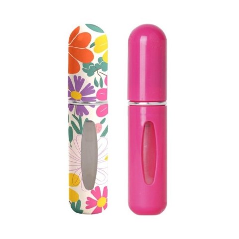 Zestaw 2szt. ATOMIZERÓW podróżnych na perfumy 5ML Kwiaty dozownik AK18 Zestaw 2szt. ATOMIZERÓW podróżnych na perfumy 5ML Kwiaty dozownik AK18