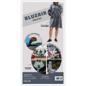 Bluzair Bluza Koc Hoodie Oversize Polska Bordowy