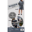 Bluzair SUPER MAMA - Bluza koc - Szary - prezent dla mamy na urodziny