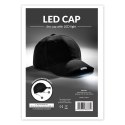 Czapka LED z daszkiem dla biegacza latarka sport