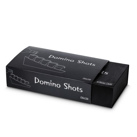 Domino Shots Deluxe zestaw kieliszków osiemnastka Domino Shots Deluxe zestaw kieliszków osiemnastka