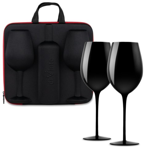 Etui na wino kieliszki do wina na prezent dla pary Etui na wino kieliszki do wina na prezent dla pary