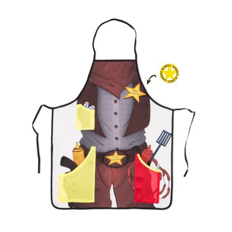 Grill Sheriff fartuszek GRILLOWY otwieracz GRATIS Grill Sheriff fartuszek GRILLOWY otwieracz GRATIS