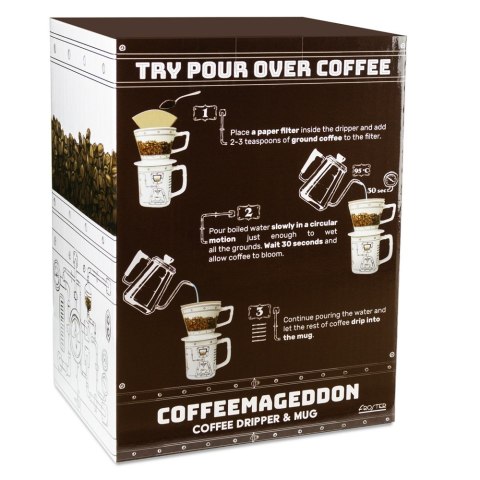 Coffeemageddon Dripper Kubek zaparzacz do kawy Coffeemageddon Dripper Kubek zaparzacz do kawy