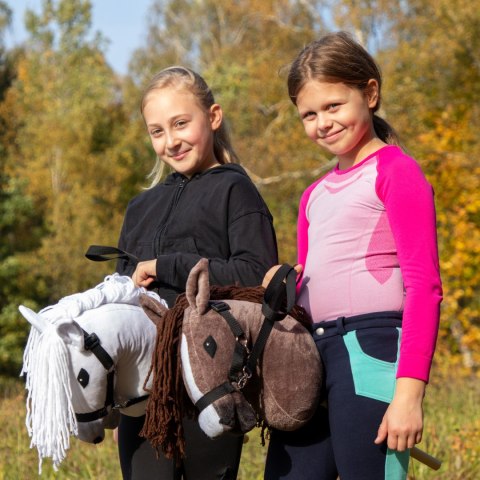 Hobby horse koń na patyku kiju dla dziecka duży A3 Hobby horse koń na patyku kiju dla dziecka duży A3