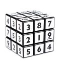 Kostka magiczna Sudoku dla miłośnika łamigłówek