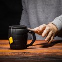 Kubek Granat Czarny 450ml prezent Dzień Chłopaka