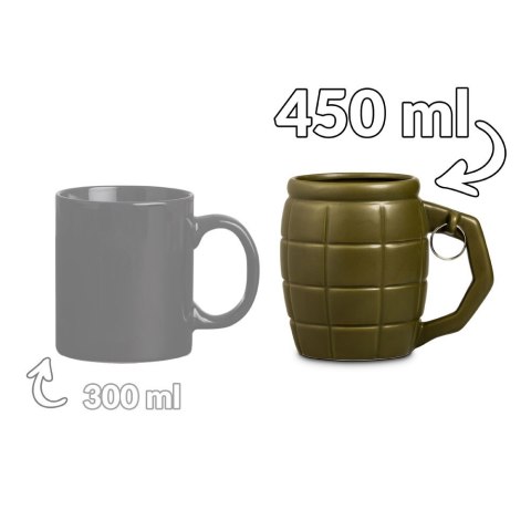 Kubek Granat Zielony 450ml na Dzień Chłopaka Kubek Granat Zielony 450ml na Dzień Chłopaka