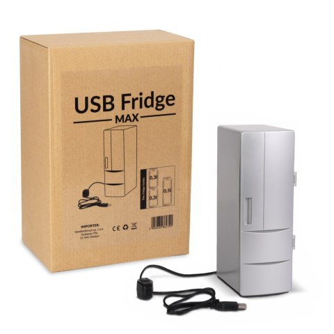 Lodówka USB MAX na napoje puszki 0,5l prezent Lodówka USB MAX na napoje puszki 0,5l prezent