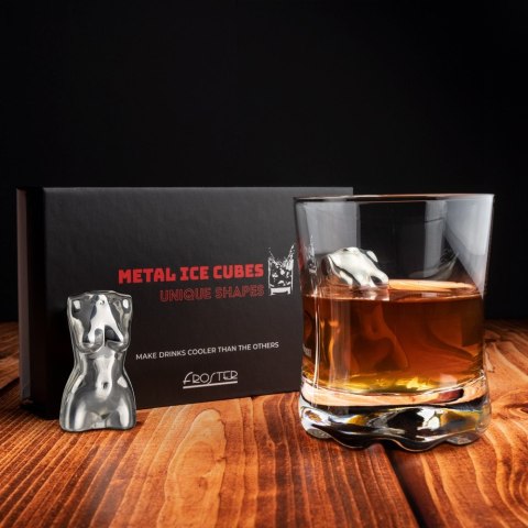Metalowe kostki do drinków prezent dla chłopaka Metalowe kostki do drinków prezent dla chłopaka