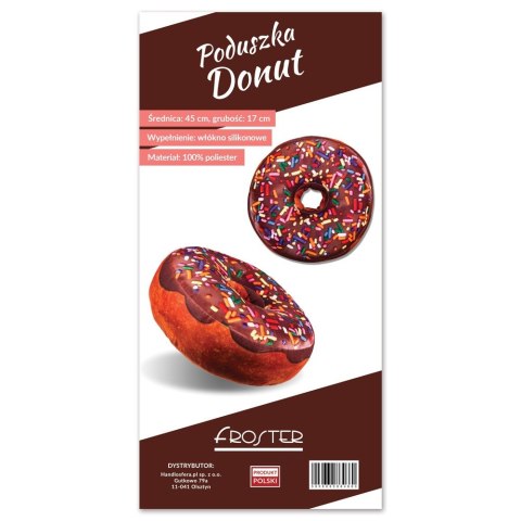 Poduszka Gigantyczny Donut prezent Dzień Kobiet Poduszka Gigantyczny Donut prezent Dzień Kobiet