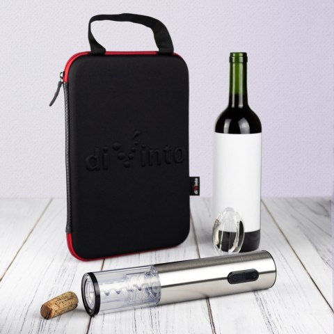Silver Twister Deluxe etui automatyczny korkociąg Silver Twister Deluxe etui automatyczny korkociąg