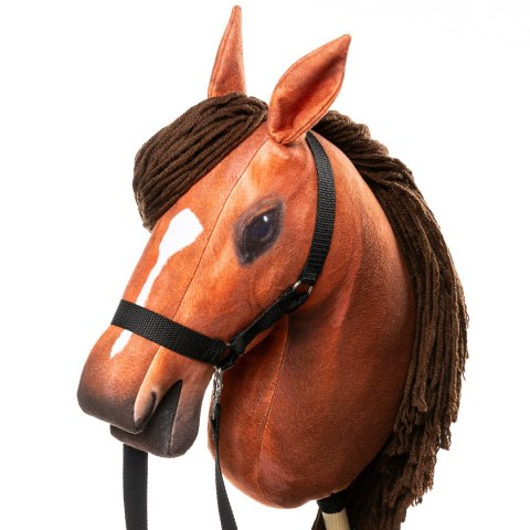 Skippi Hobby Horse z kantarem - bursztyn - A3 HH - prezent na dzień dziecka Skippi Hobby Horse z kantarem - bursztyn - A3 HH - prezent na dzień dziecka