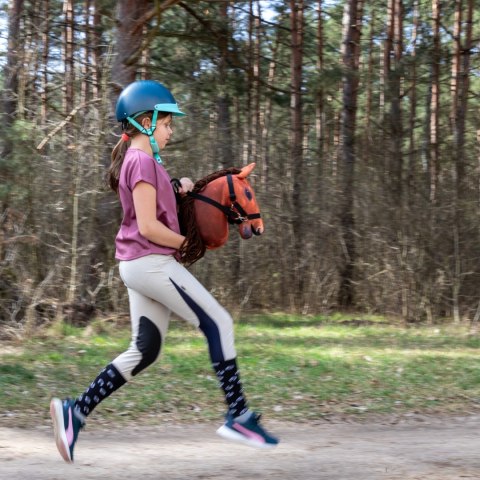 Skippi Hobby Horse z kantarem - bursztyn - A3 HH - prezent na dzień dziecka Skippi Hobby Horse z kantarem - bursztyn - A3 HH - prezent na dzień dziecka