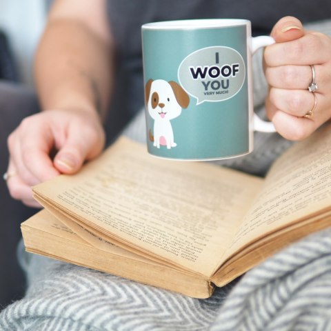 Zaskakujący kubeczek Piesek zmieniający kolor woof