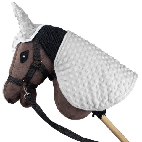 Derka i nauszniki Skippi dla Hobby Horse - szara - uniwersalny rozmiar Derka i nauszniki Skippi dla Hobby Horse - szara - uniwersalny rozmiar