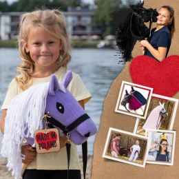 Hobby Horse Skippi A5 - lawendowy fioletowy - prezent na dzień dziecka