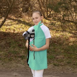 Peleryna Skippi dla Hobby Horse - miętowy - prezent dla dziewczynki