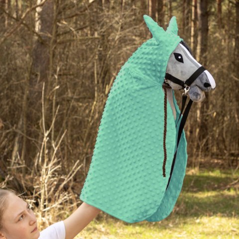 Peleryna Skippi dla Hobby Horse - miętowy - prezent dla dziewczynki Peleryna Skippi dla Hobby Horse - miętowy - prezent dla dziewczynki