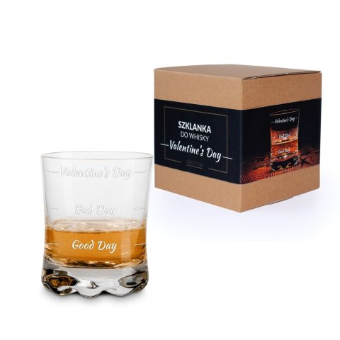 Szklanka do whisky Walentynki dla niej niego Szklanka do whisky Walentynki dla niej niego