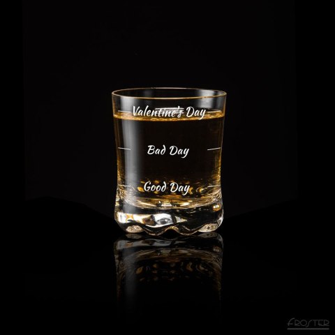 Szklanka do whisky Walentynki dla niej niego Szklanka do whisky Walentynki dla niej niego