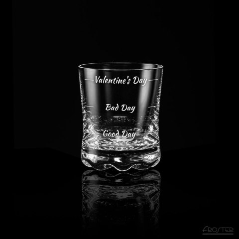 Szklanka do whisky Walentynki dla niej niego Szklanka do whisky Walentynki dla niej niego