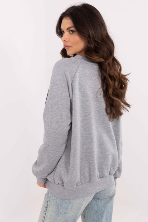 Bluza Damska Model EM-BL-857-1.02X Grey - Factory Price Bluza Damska Model EM-BL-857-1.02X Grey - Factory Price