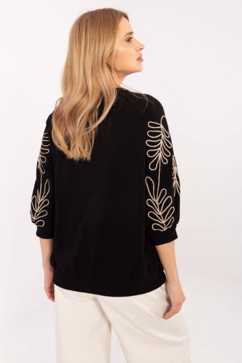 Bluza Damska Model RV-BZ-A367.26 Black - Relevance Bluza Damska Model RV-BZ-A367.26 Black - Relevance