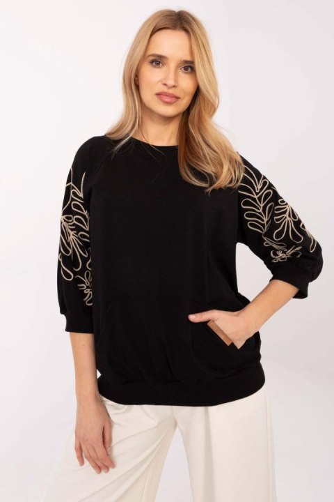 Bluza Damska Model RV-BZ-A367.26 Black - Relevance Bluza Damska Model RV-BZ-A367.26 Black - Relevance