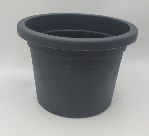 Doniczka 20cm ciemno szara BERTA Doniczka 20cm ciemno szara BERTA