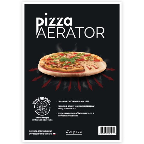 Pizza Aerator Deska do Pizzy Patera Taca 35 cm Pizza Aerator Deska do Pizzy Patera Taca 35 cm