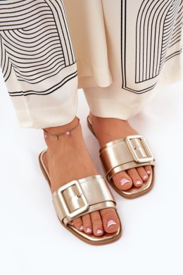 Sandał Klapki Model Bamma RH10 Gold - Step in style