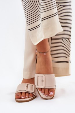 Sandał Klapki Model Bamma RH18 Beige - Step in style