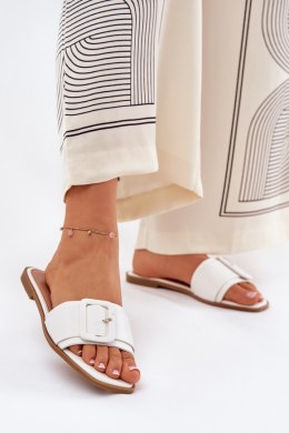 Sandał Klapki Model Bamma RH18 White - Step in style