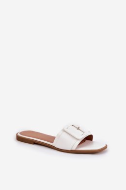 Sandał Klapki Model Bamma RH18 White - Step in style