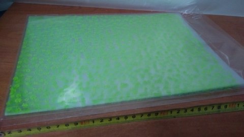 Worek celofan 25szt. 25x35cm ZIELONE KWIATY Worek celofan 25szt. 25x35cm ZIELONE KWIATY