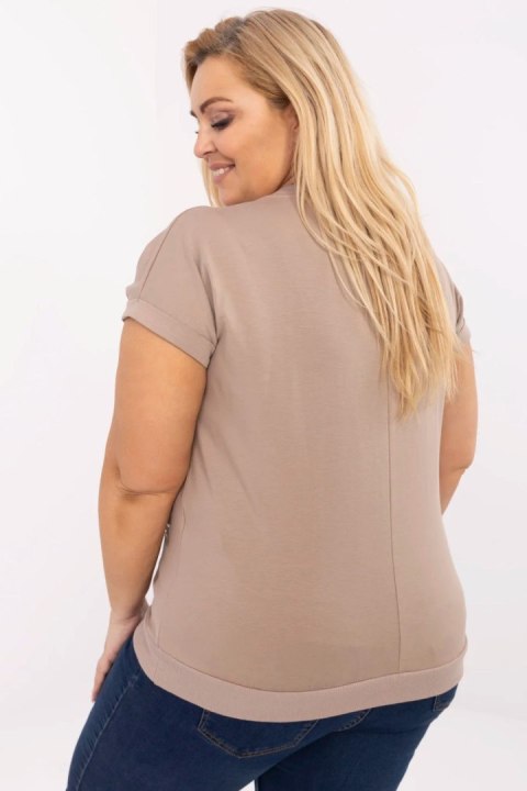 Bluzka Model RV-BZ-A547.01 Dark Beige - Relevance Bluzka Model RV-BZ-A547.01 Dark Beige - Relevance