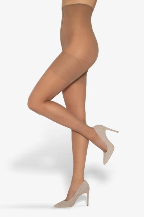 Rajstopy Model Body Plus Size 15 Den Beige - Gatta Rajstopy Model Body Plus Size 15 Den Beige - Gatta