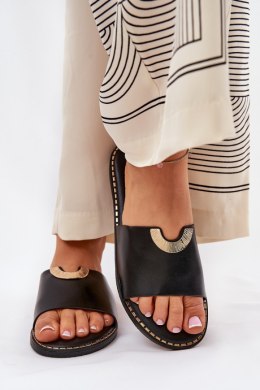 Sandał Klapki Model Mevith HXD-25 Black - Step in style