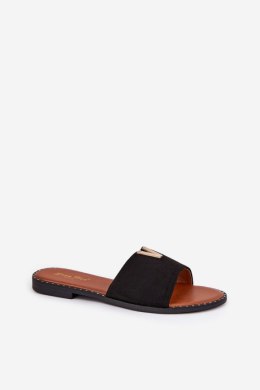 Sandał Klapki Model Saliena HXD-23 Black - Step in style