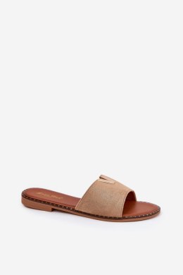 Sandał Klapki Model Saliena HXD-23 Khaki - Step in style